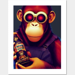 Little Monkey Posters and Art